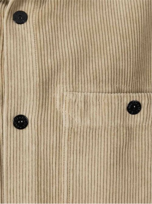 Stone Island corduroy patch-pocket shirt desert Stone Island | K2S151200012S0212V009A
